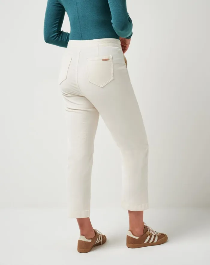 Women Pants TravisMathew FRIDAY FEELING PANT Eggnog Women Pants TravisMathew FRIDAY FEELING PANT Eggnog