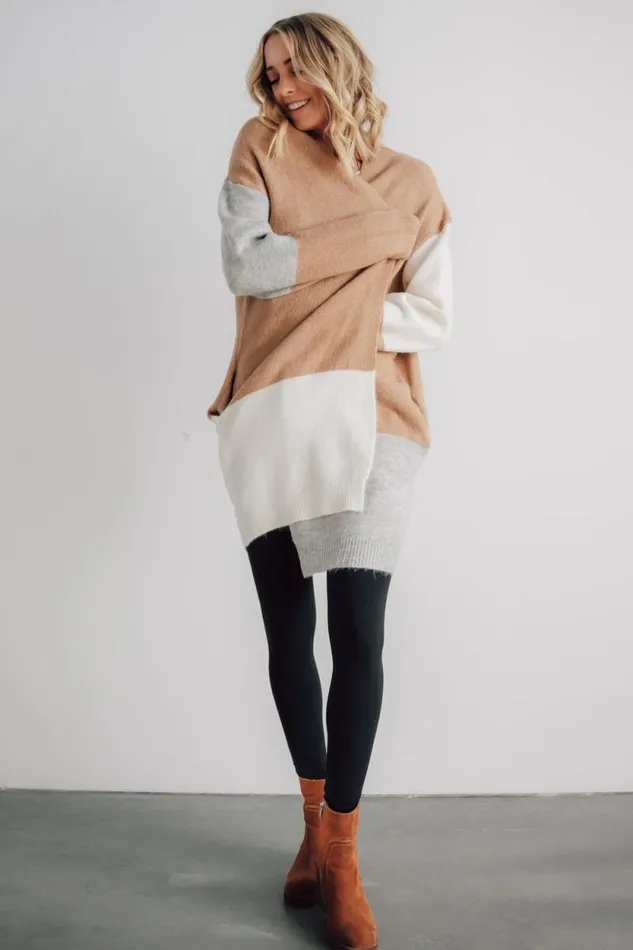 Women Pierson Color Block Cardigan Camel Baltic Born Cardigans Women Pierson Color Block Cardigan Camel Baltic Born Cardigans