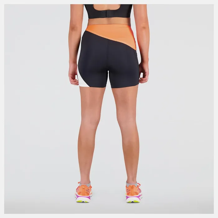 Women Q Speed Shape Shield 4 Inch Fitted Short Neon Dragonfly New Balance Shorts Women Q Speed Shape Shield 4 Inch Fitted Short Neon Dragonfly New Balance Shorts