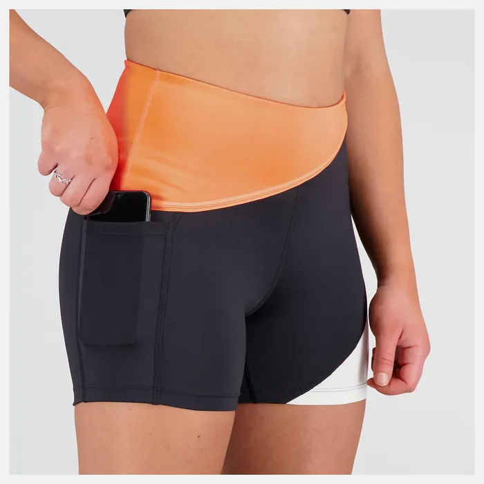 Women Q Speed Shape Shield 4 Inch Fitted Short Neon Dragonfly New Balance Shorts Women Q Speed Shape Shield 4 Inch Fitted Short Neon Dragonfly New Balance Shorts