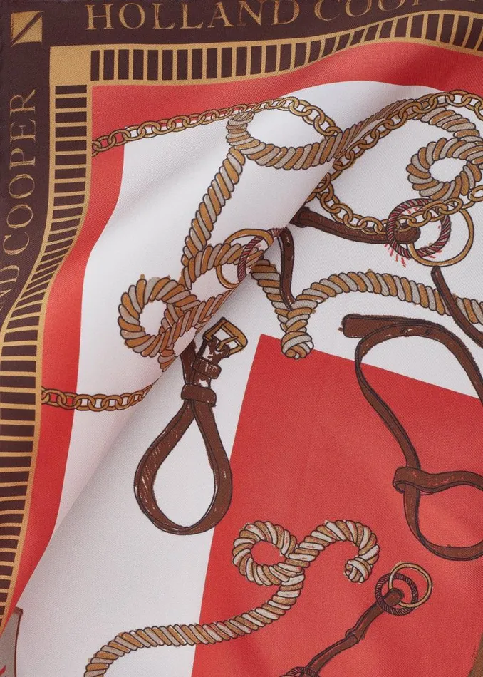 Women Regal Horse Silk Scarf Sienna Holland Cooper Scarves