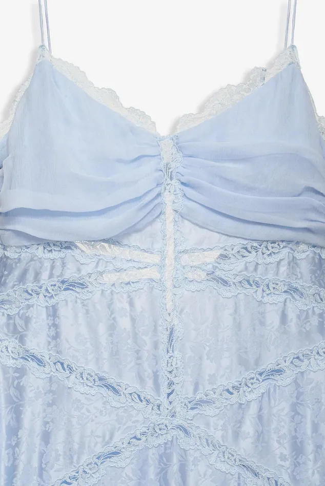 Women Rita Lace Gown Blue For Love and Lemons Dresses Women Rita Lace Gown Blue For Love and Lemons Dresses