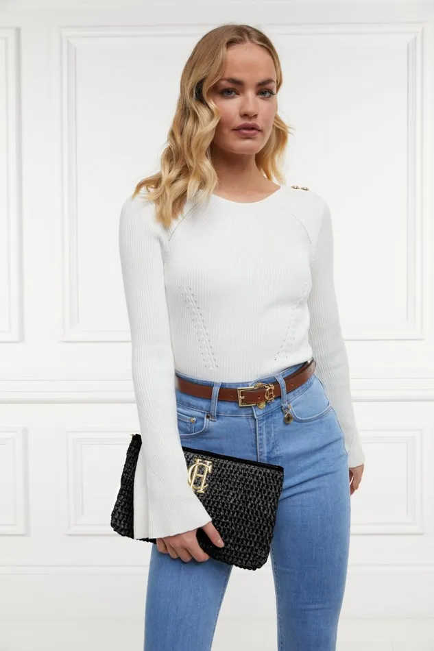 Women Riviera Clutch Black Holland Cooper Bags Women Riviera Clutch Black Holland Cooper Bags