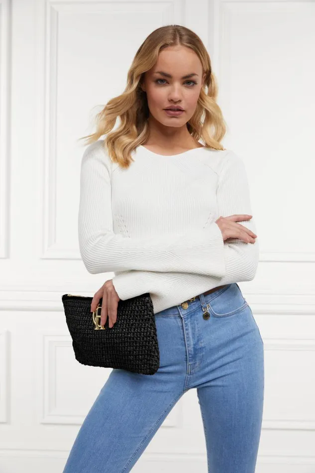Women Riviera Clutch Black Holland Cooper Bags Women Riviera Clutch Black Holland Cooper Bags