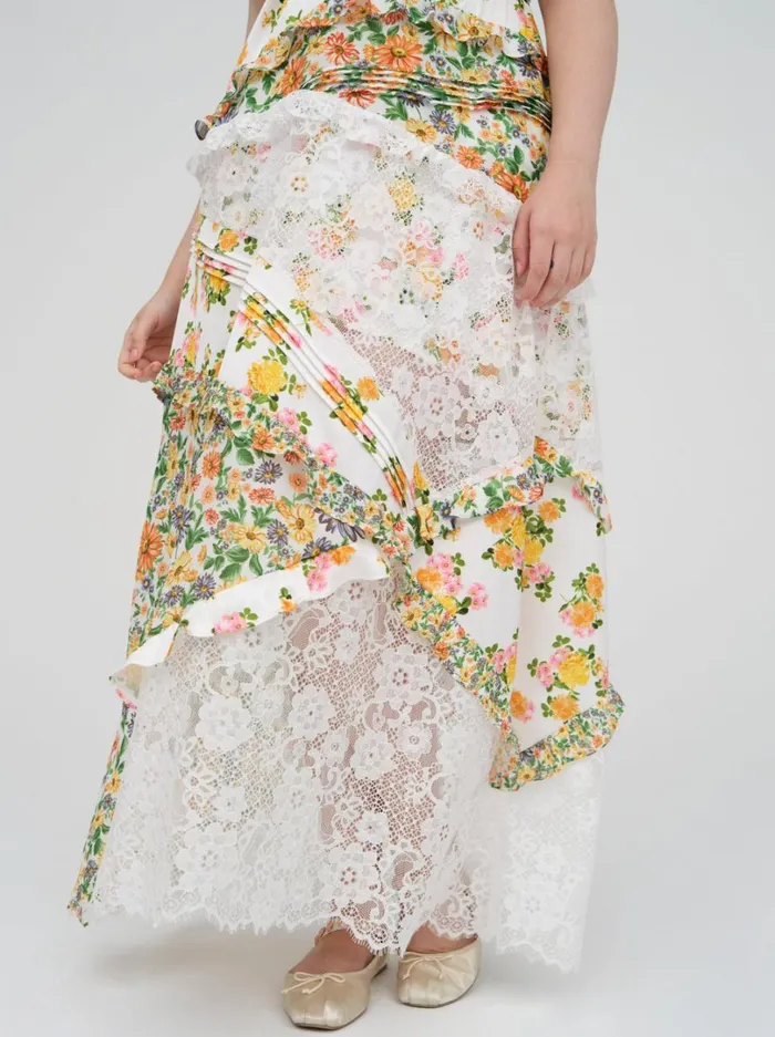 Women Rosalyn Maxi Dress Green Marigold For Love and Lemons Dresses Women Rosalyn Maxi Dress Green Marigold For Love and Lemons Dresses