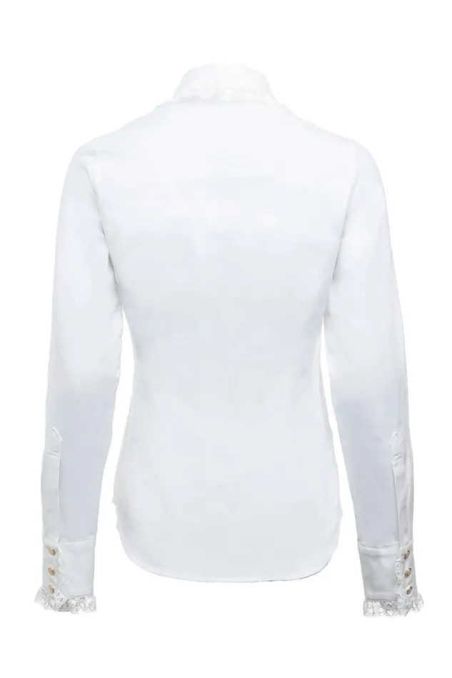 Women Rose Shirt White Holland Cooper Shirts and Blouses Women Rose Shirt White Holland Cooper Shirts and Blouses