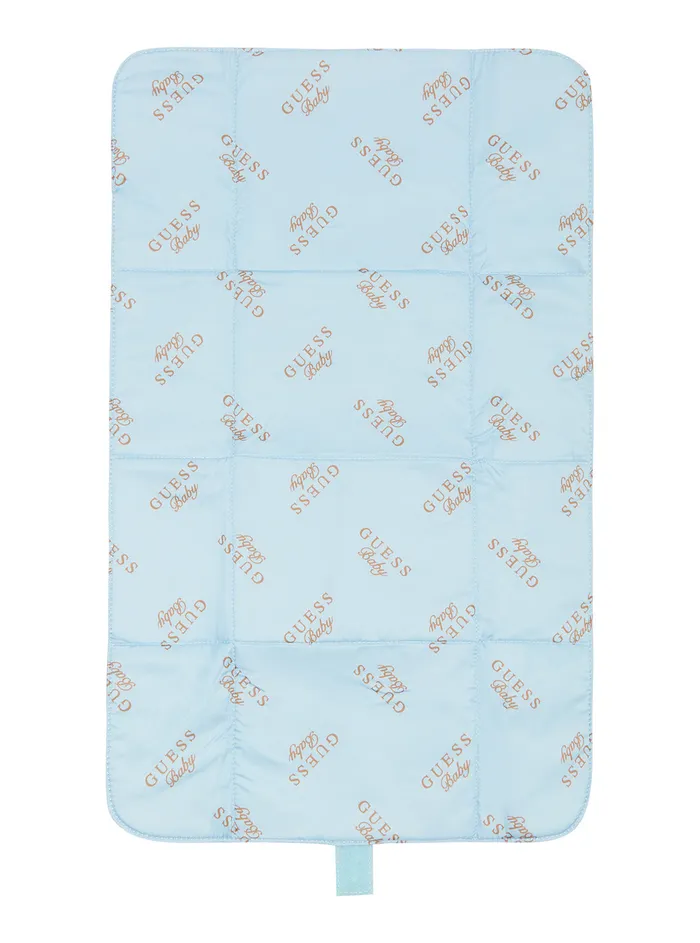 Women Satchel GUESS Blue 3pack Mommy Baby Bag And Mat Set