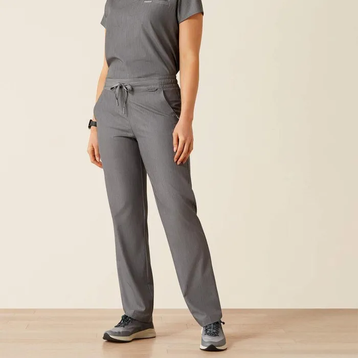 Women Scrubs Ariat Nightingale Stretch Utility Scrub Pant Charcoal Grey