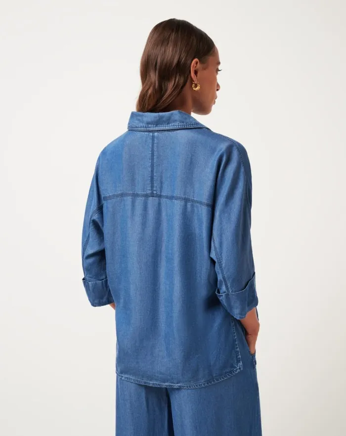 Women Shirts and Tops TravisMathew OLD HAVANA TOP Copen Blue