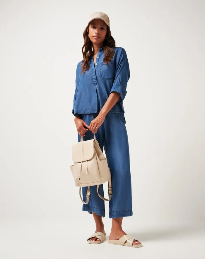 Women Shirts and Tops TravisMathew OLD HAVANA TOP Copen Blue
