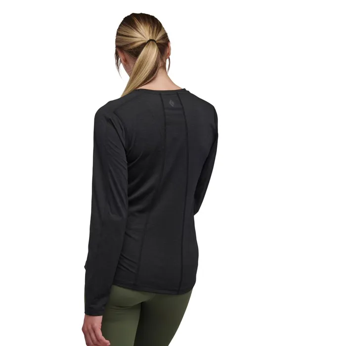 Women Shirts Black Diamond Lightwire Long Sleeve Tee Black Diamond