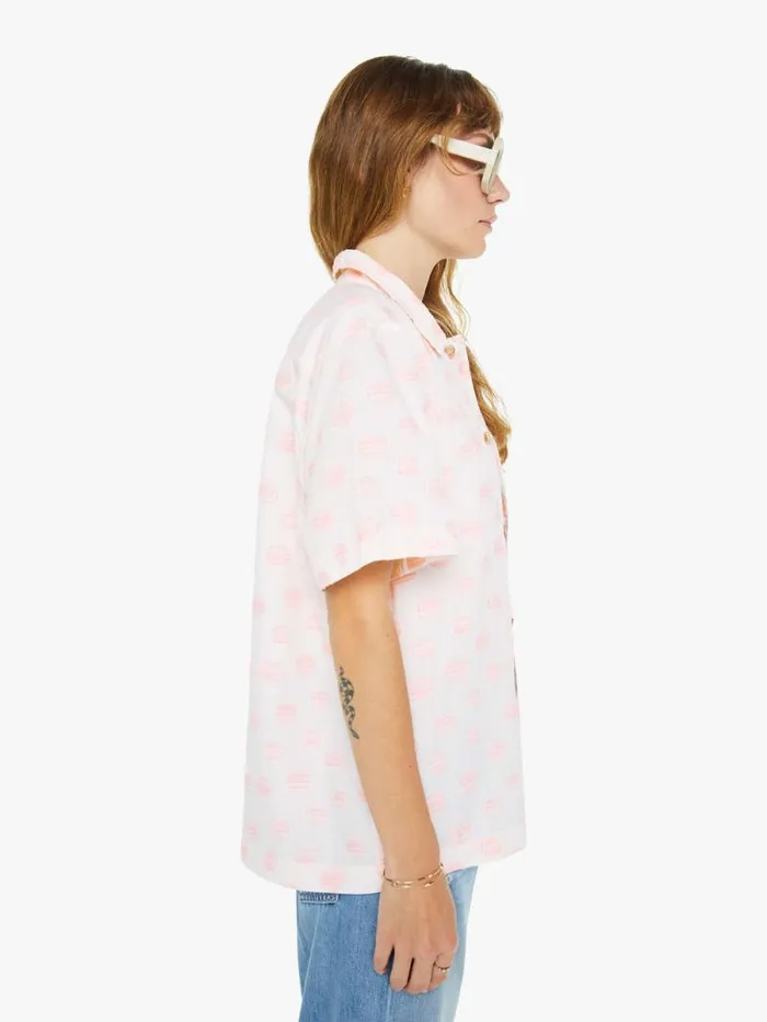 Women Shirts Mother Denim St Tropez Shirt White natural