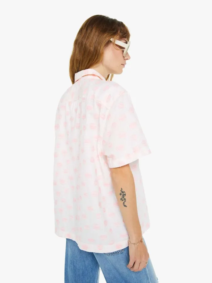 Women Shirts Mother Denim St Tropez Shirt White natural