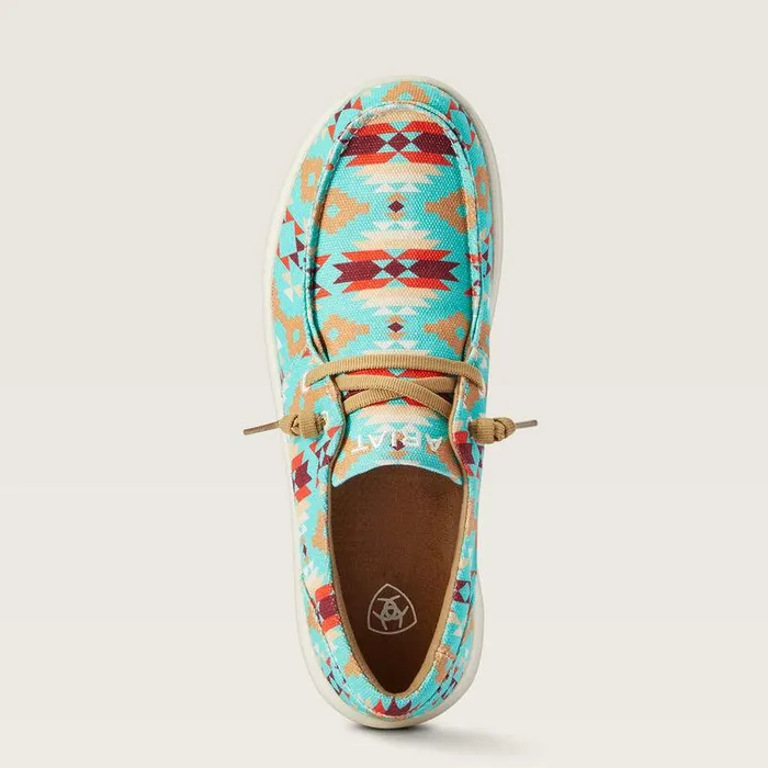 Women Shoes and Sneakers Ariat Hilo Turquoise Saddle Blanket Women Shoes and Sneakers Ariat Hilo Turquoise Saddle Blanket
