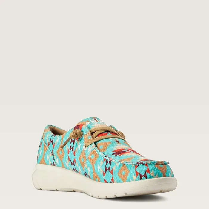 Women Shoes and Sneakers Ariat Hilo Turquoise Saddle Blanket Women Shoes and Sneakers Ariat Hilo Turquoise Saddle Blanket