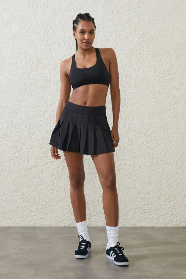 Women Shorts and Skirts Cotton On Ultra Soft Pleat Skirt Black