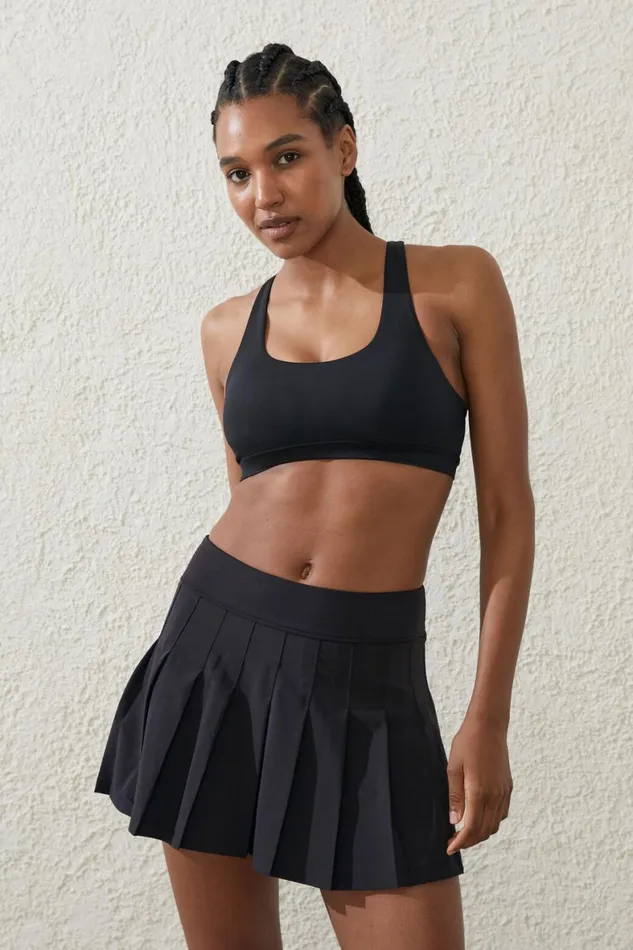 Women Shorts and Skirts Cotton On Ultra Soft Pleat Skirt Black
