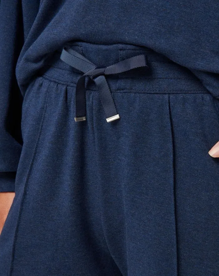 Women Shorts TravisMathew SALT IN THE AIR 20 CLOUD TERRY SHORT Heather Naval Academy Women Shorts TravisMathew SALT IN THE AIR 20 CLOUD TERRY SHORT Heather Naval Academy