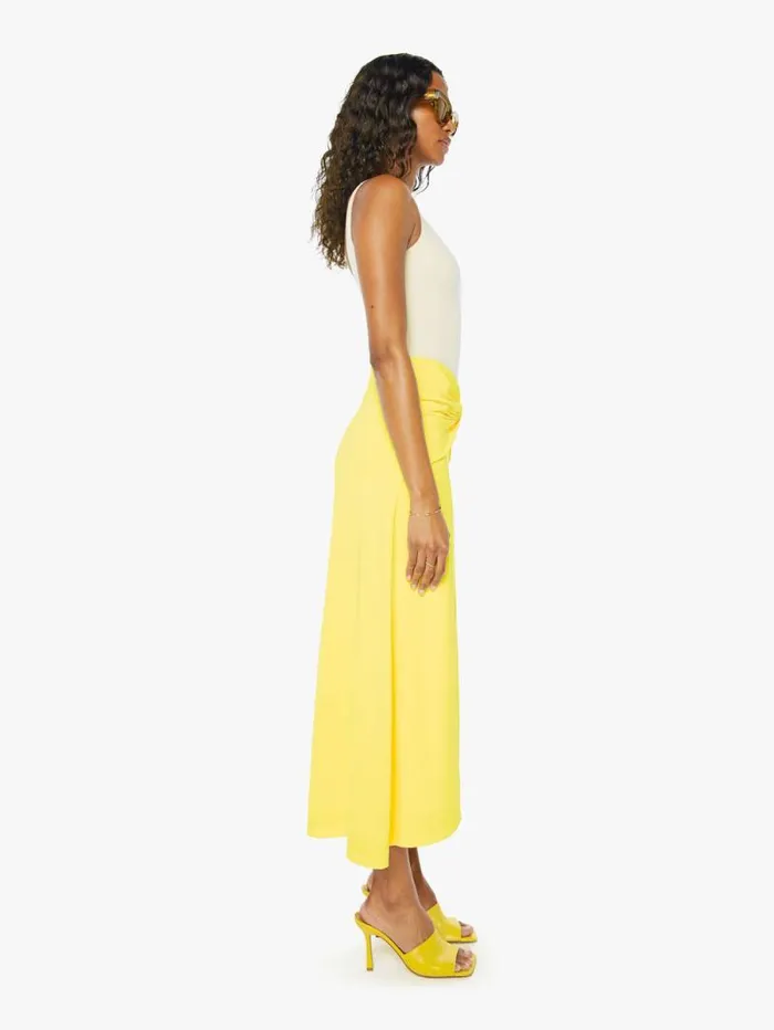 Women Skirts and Dresses Mother Denim Noel Long Skirt Yellow