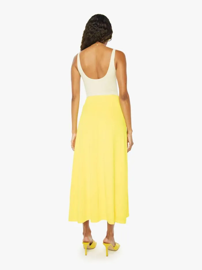 Women Skirts and Dresses Mother Denim Noel Long Skirt Yellow