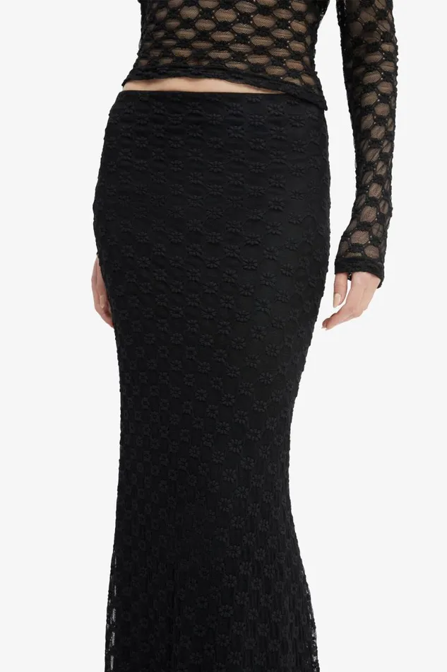 Women Skirts Bardot Adoni Mid Rise Maxi Skirt In Black Black Women Skirts Bardot Adoni Mid Rise Maxi Skirt In Black Black