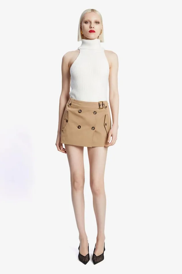 Women Skirts Bardot Jadey Mid Rise Mini Skirt In Camel Camel Women Skirts Bardot Jadey Mid Rise Mini Skirt In Camel Camel