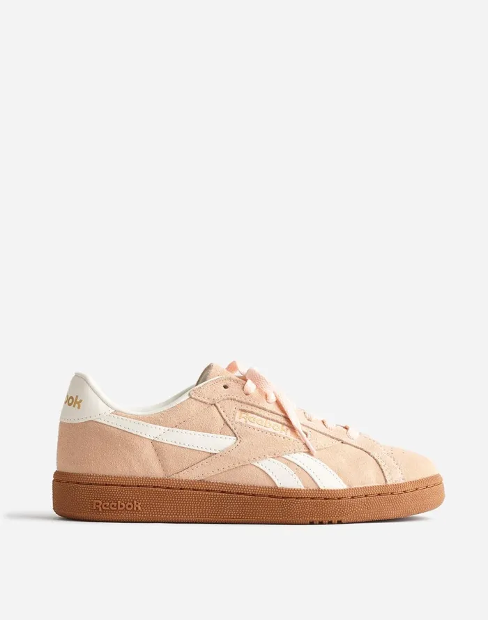 Women Sneakers Madewell Reebok Club C Grounds UK Sneakers Washed Clay Chalk Gum