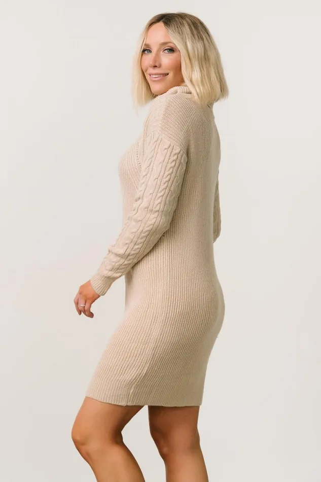 Women Sonnie Sweater Dress Natural Baltic Born Short Dresses Women Sonnie Sweater Dress Natural Baltic Born Short Dresses