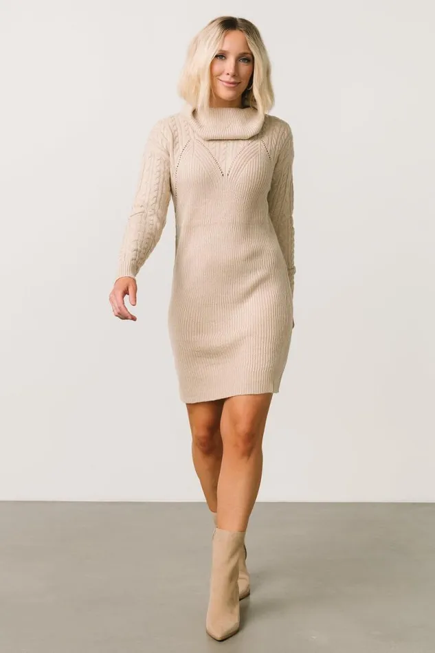 Women Sonnie Sweater Dress Natural Baltic Born Short Dresses Women Sonnie Sweater Dress Natural Baltic Born Short Dresses