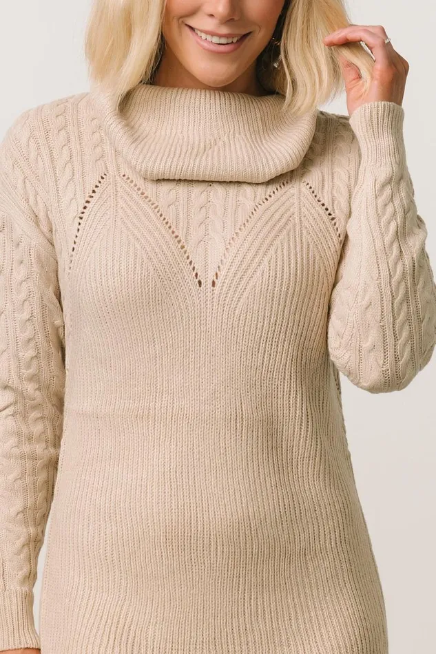 Women Sonnie Sweater Dress Natural Baltic Born Short Dresses Women Sonnie Sweater Dress Natural Baltic Born Short Dresses