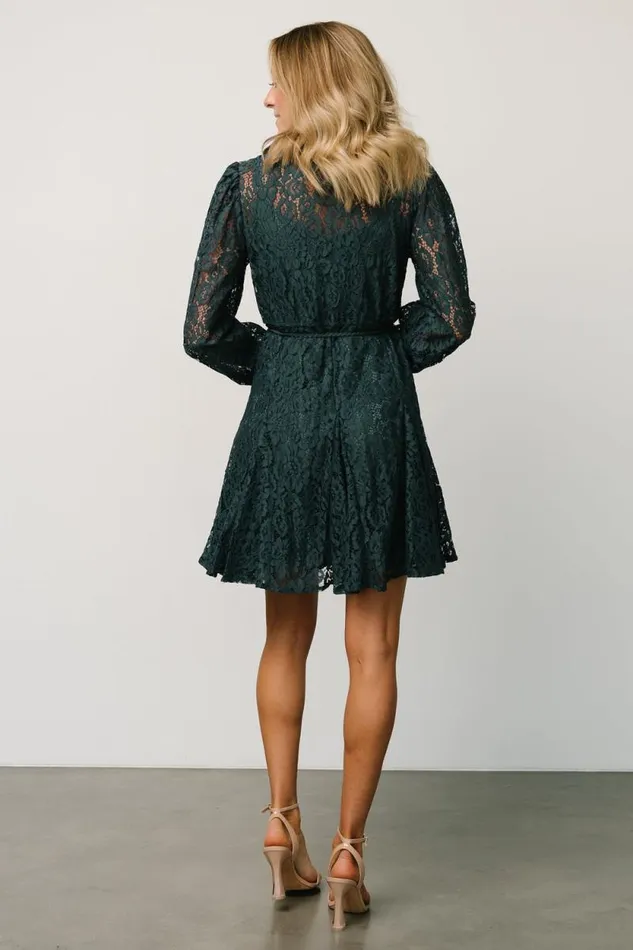 Women Stefan Lace Short Dress Jade Baltic Born Short Dresses Women Stefan Lace Short Dress Jade Baltic Born Short Dresses