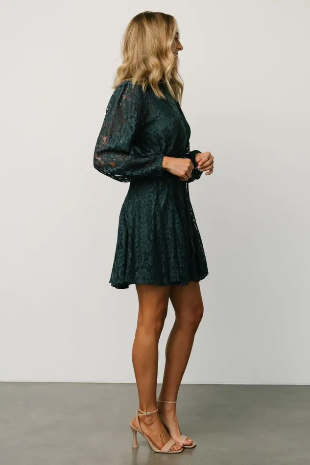 Women Stefan Lace Short Dress Jade Baltic Born Short Dresses Women Stefan Lace Short Dress Jade Baltic Born Short Dresses