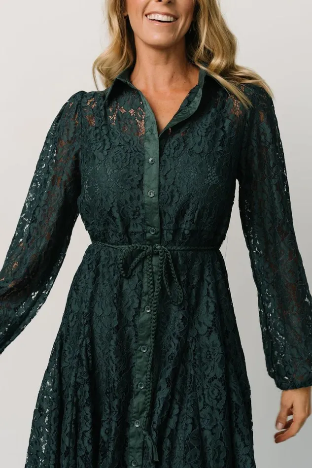 Women Stefan Lace Short Dress Jade Baltic Born Short Dresses Women Stefan Lace Short Dress Jade Baltic Born Short Dresses