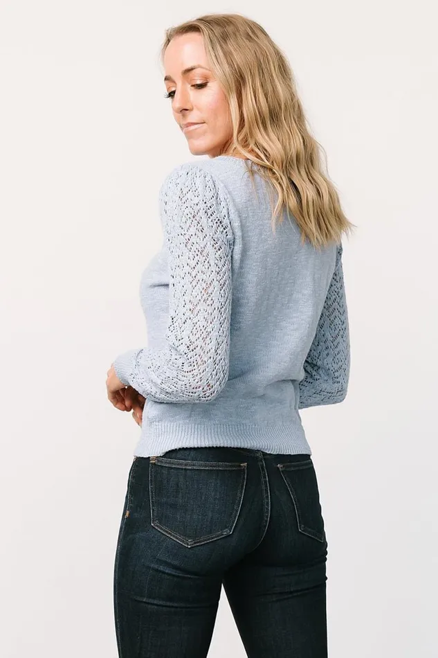 Women Stephen Sweater Top Blue Baltic Born Sweaters Women Stephen Sweater Top Blue Baltic Born Sweaters