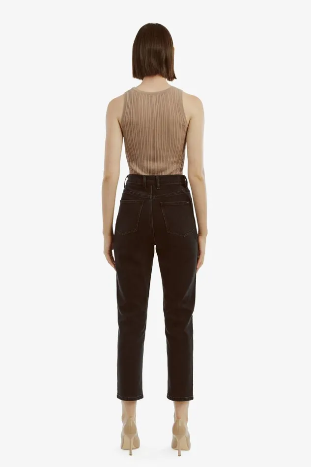 Women Straight Jean Bardot Heidi Straight Leg In Washed Black Washed Black Women Straight Jean Bardot Heidi Straight Leg In Washed Black Washed Black