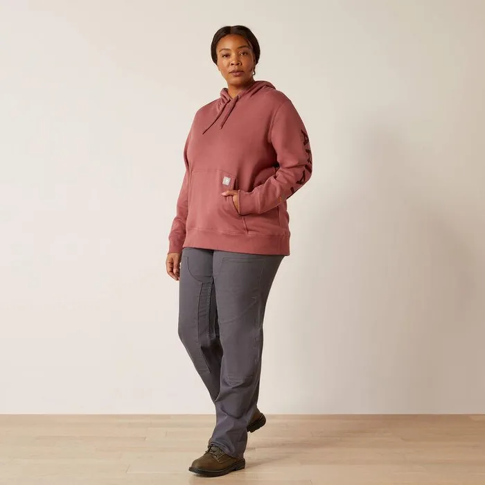 Women Sweatshirts and Hoodies Ariat Rebar Graphic Hoodie Roan Rougecatawba Grape Women Sweatshirts and Hoodies Ariat Rebar Graphic Hoodie Roan Rougecatawba Grape