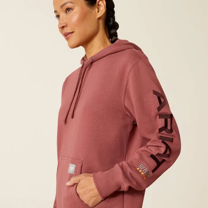 Women Sweatshirts and Hoodies Ariat Rebar Graphic Hoodie Roan Rougecatawba Grape Women Sweatshirts and Hoodies Ariat Rebar Graphic Hoodie Roan Rougecatawba Grape