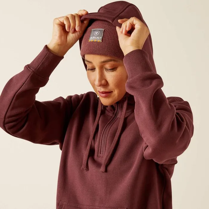 Women Sweatshirts and Hoodies Ariat Rebar Skill Set 12 Zip Hoodie Catawba Grape Women Sweatshirts and Hoodies Ariat Rebar Skill Set 12 Zip Hoodie Catawba Grape