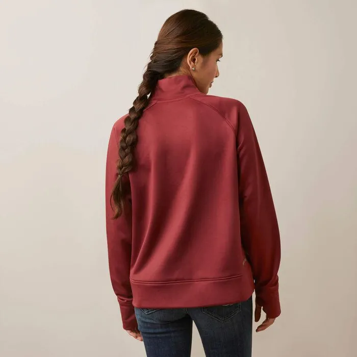 Women Sweatshirts and Hoodies Ariat Tek Crossover Sweatshirt Burnt Russet Women Sweatshirts and Hoodies Ariat Tek Crossover Sweatshirt Burnt Russet