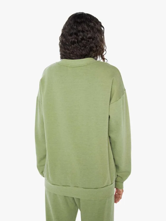 Women Sweatshirts Mother Denim Tiny Logo Sweatshirt Artichoke
