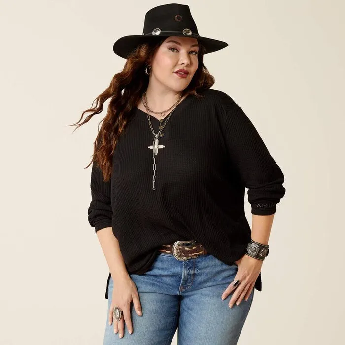 Women TShirts and Tops Ariat Harper Top Black