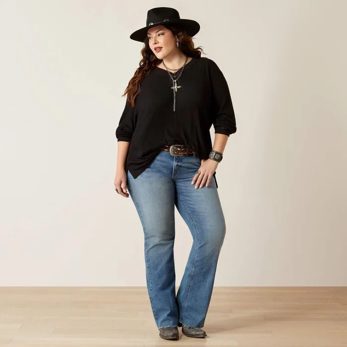 Women TShirts and Tops Ariat Harper Top Black