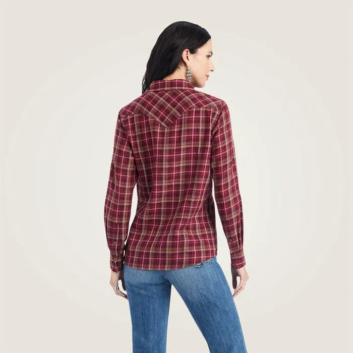 Women TShirts and Tops Ariat REAL Trail Blaze Shirt Trailblaze Plaid
