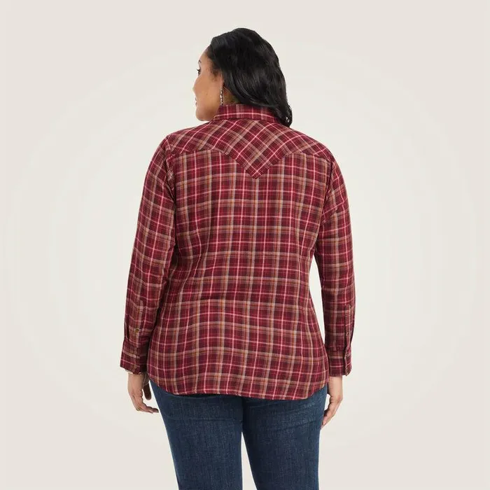 Women TShirts and Tops Ariat REAL Trail Blaze Shirt Trailblaze Plaid