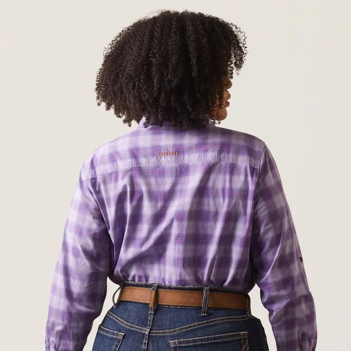 Women TShirts and Tops Ariat Rebar Made Tough DuraStretch Work Shirt Lavendar Plaid Women TShirts and Tops Ariat Rebar Made Tough DuraStretch Work Shirt Lavendar Plaid