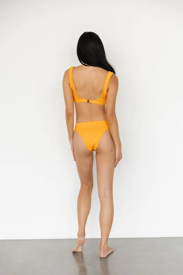 Women Tanzy Ribbed Bikini Bottom Tangerine Baltic Born Bikini Women Tanzy Ribbed Bikini Bottom Tangerine Baltic Born Bikini