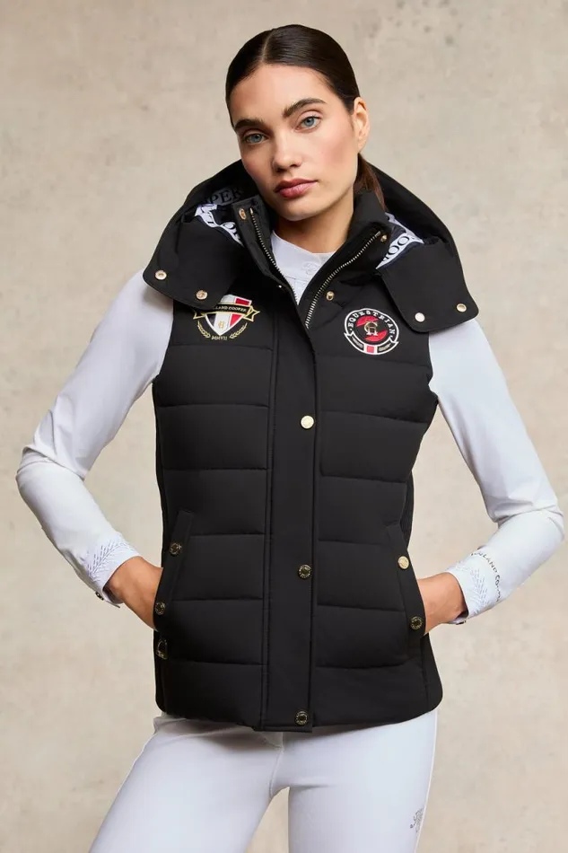 Women Team HC Gilet Black Holland Cooper Gilets