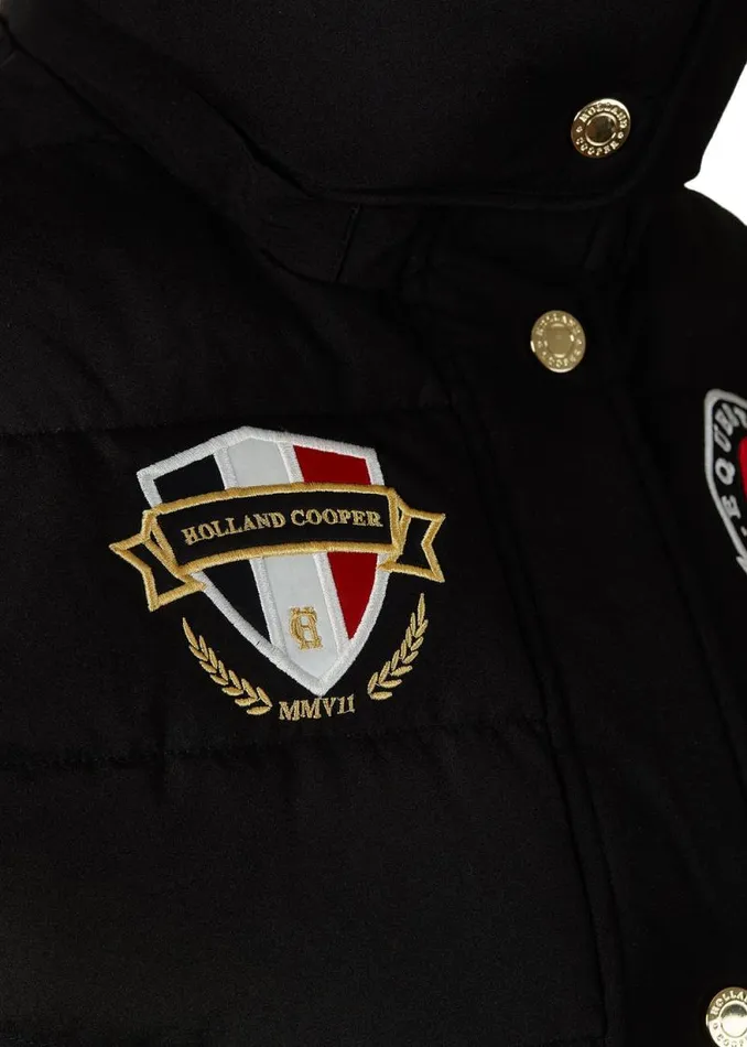 Women Team HC Gilet Black Holland Cooper Gilets Women Team HC Gilet Black Holland Cooper Gilets