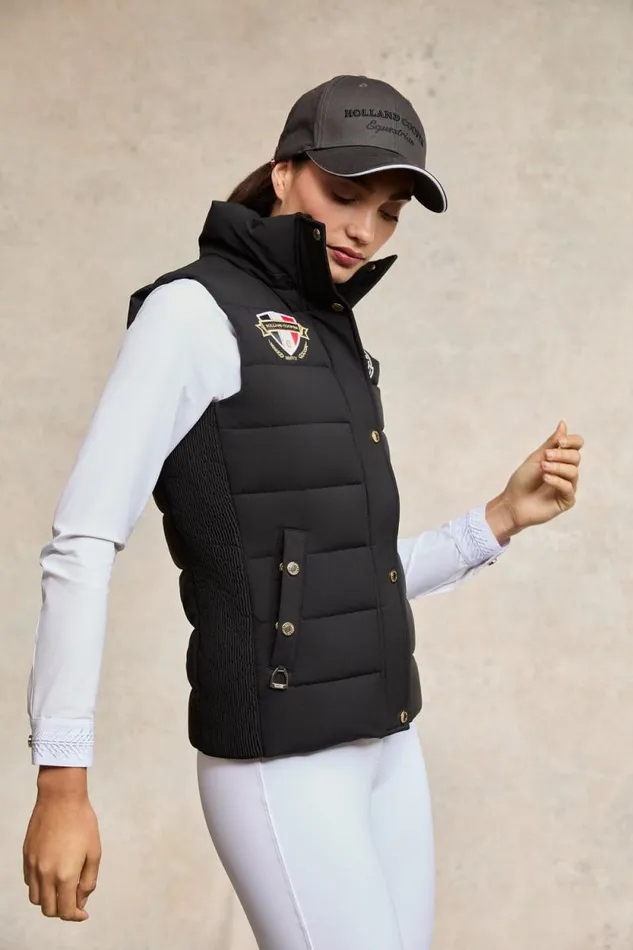 Women Team HC Gilet Black Holland Cooper Gilets Women Team HC Gilet Black Holland Cooper Gilets