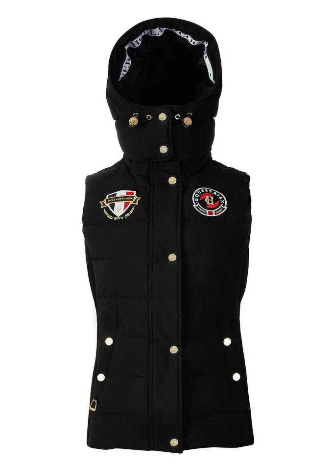 Women Team HC Gilet Black Holland Cooper Gilets Women Team HC Gilet Black Holland Cooper Gilets